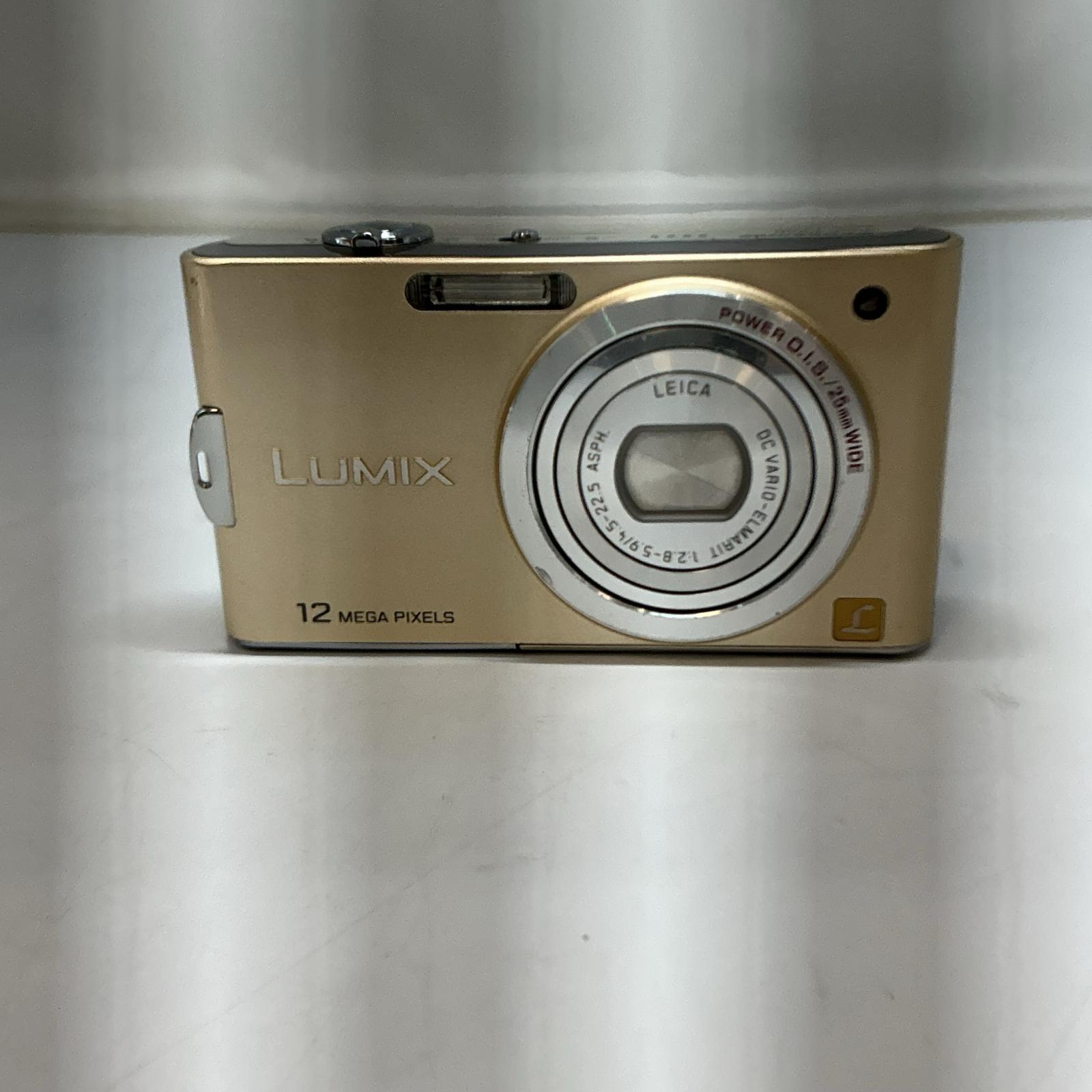 【全品ポイント10倍！要エントリー】Panasonic デジタルカメラ DMC-FX60 ゴールド【中古】｜ワットマン店