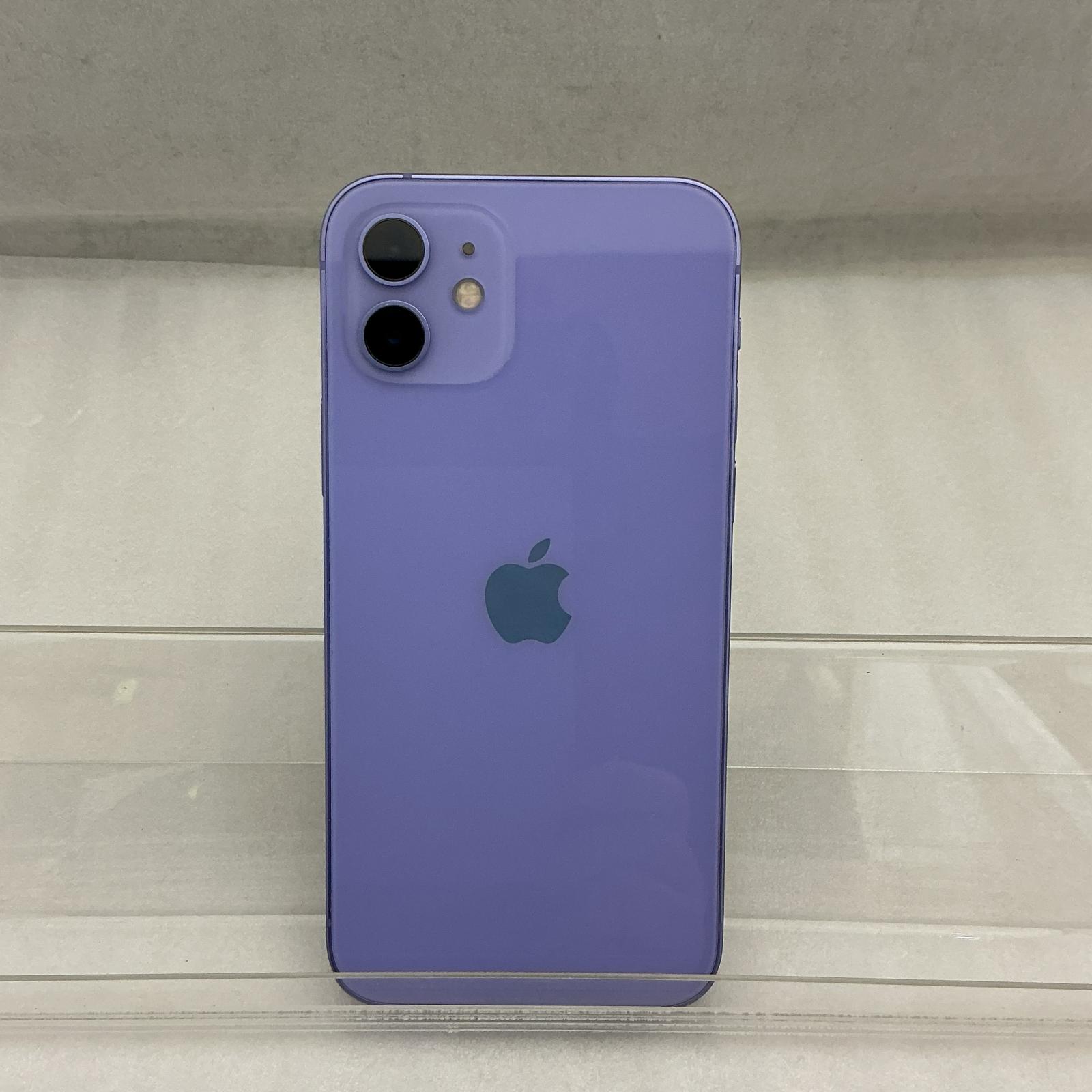 【全品ポイント10倍!要エントリー】Apple iPhone 12 128GB SoftBank SIMロック解除済み パープル【中古】|ワットマン店