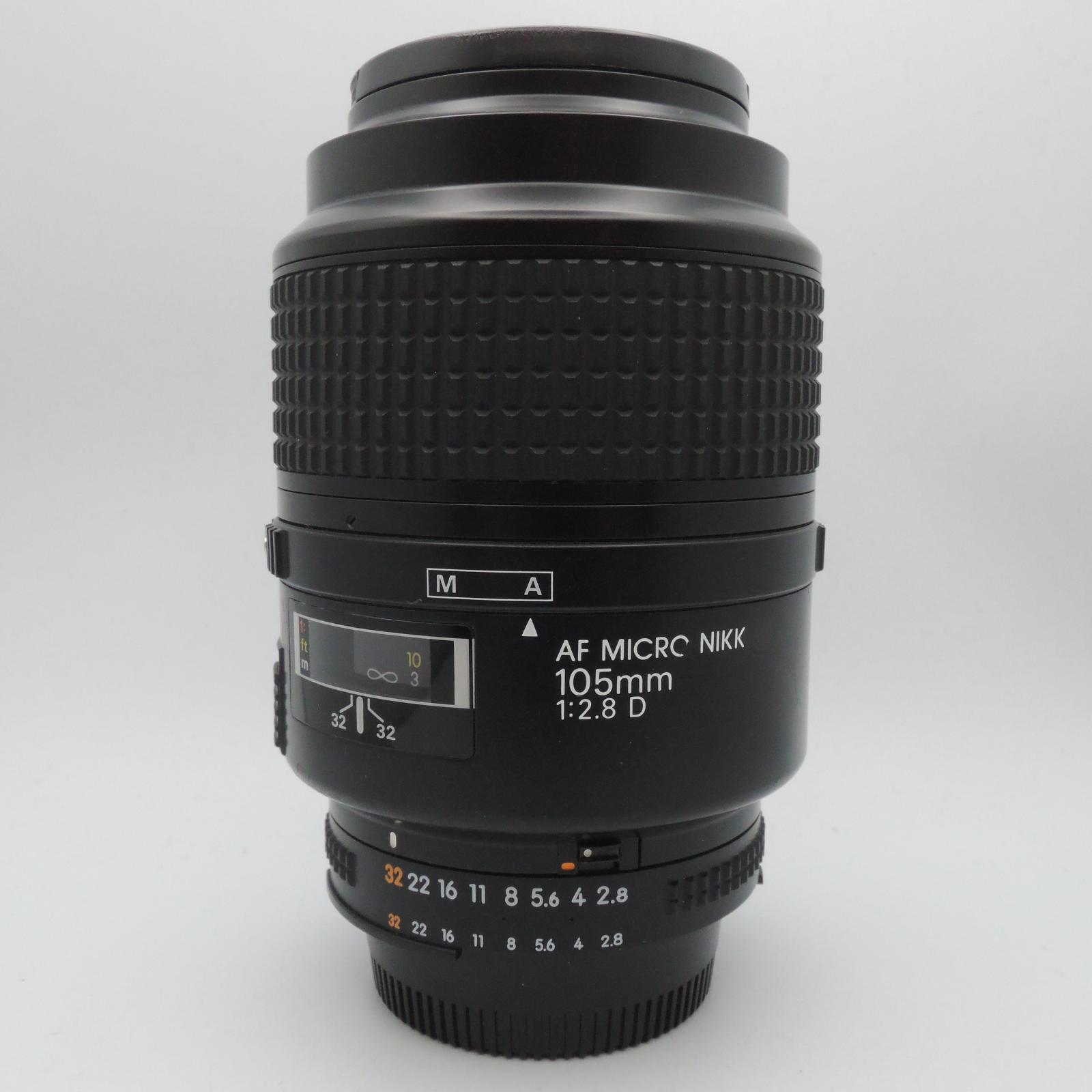 【全品ポイント10倍！要エントリー】ニコン Nikon レンズ AF MICRO NIKKOR 105mm 2.8 D｜ワットマン店