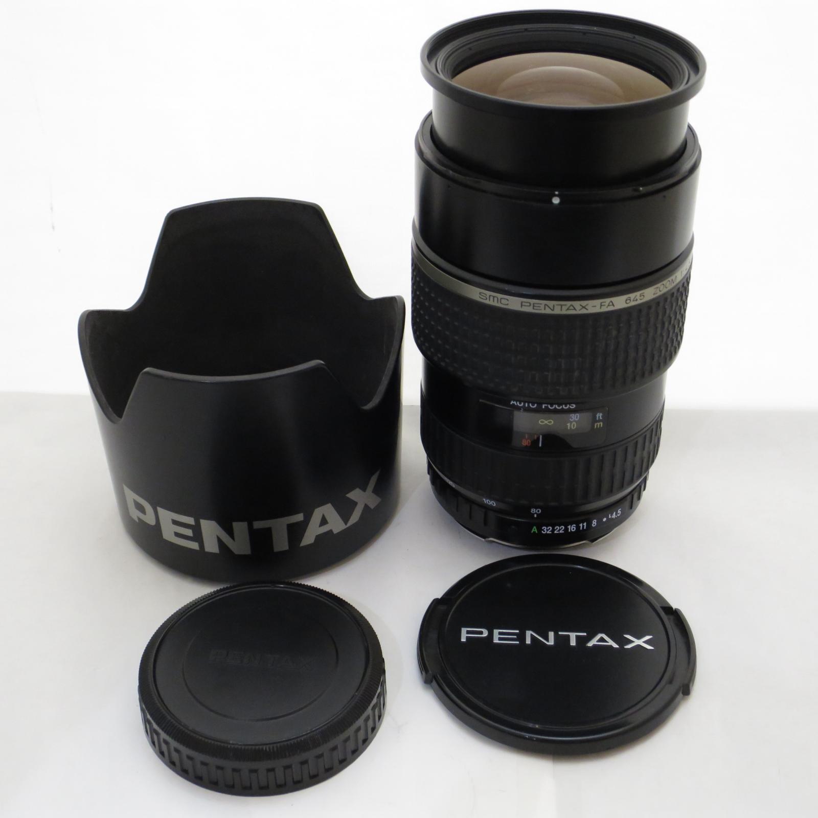 ペンタックス　PENTAX　645マウント用ズームレンズ　SMC PENTAX FA 645 ZOOM 80-160mm F4.5｜ワットマン店