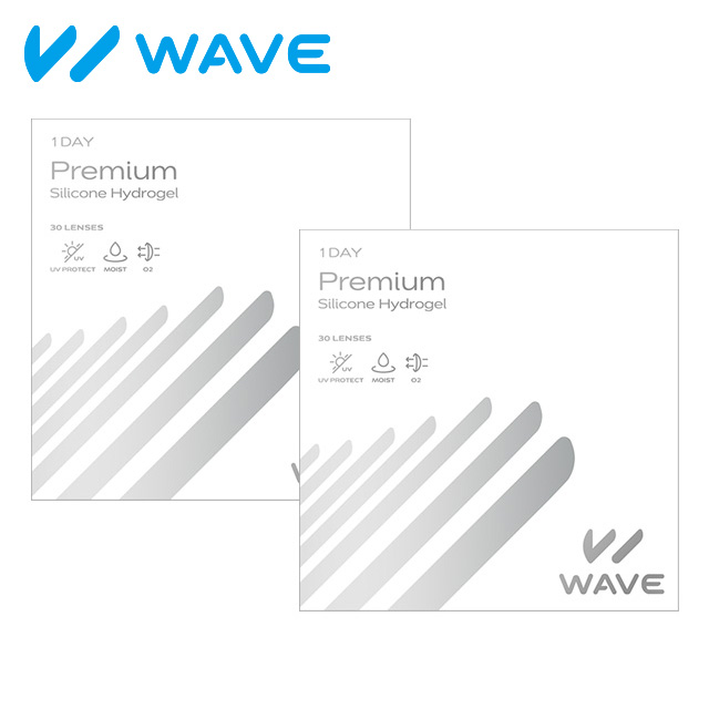 WAVEワンデー UV プレミアム 30枚入り ×2箱セット ウェイブワンデー コンタクトレンズ ワンデー 1日使い捨て 送料無料 専門店