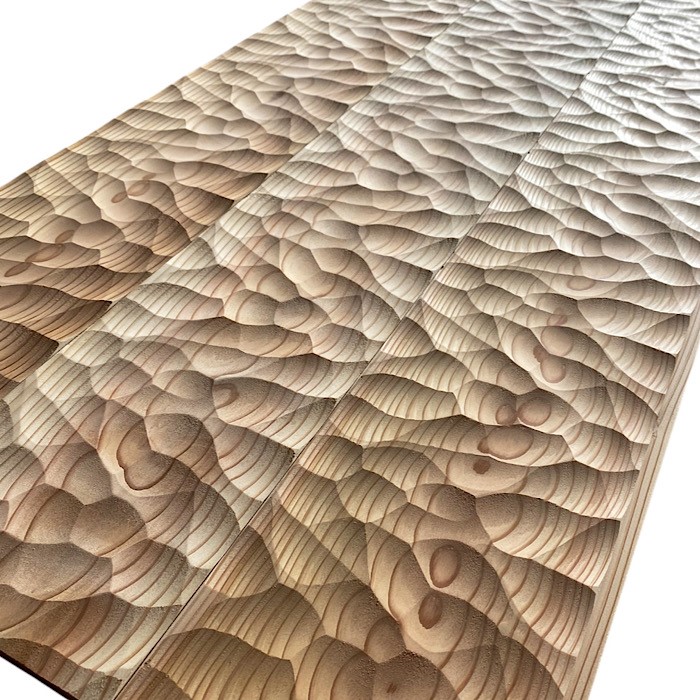 WAVEPANEL LEGEND 3000mm×150mm×15粍 無塗り付ける品 杉材 本実 羽目板 ウッドパネル お匙とり捨てる なぐり産業 壁材 床材 上昇限度材 腰壁材 杉羽目板 デザインウォール