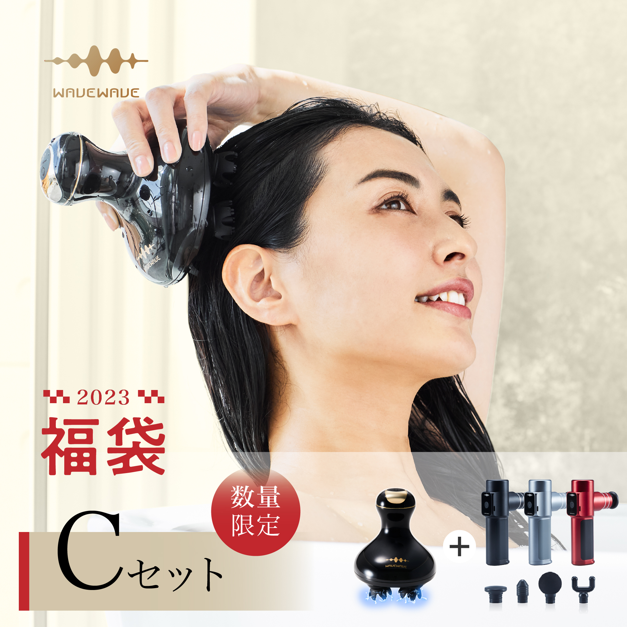 ☆WAVEWAVE正規品 EMS Scalp Head SPA】 TV・雑誌で紹介 月間MVP