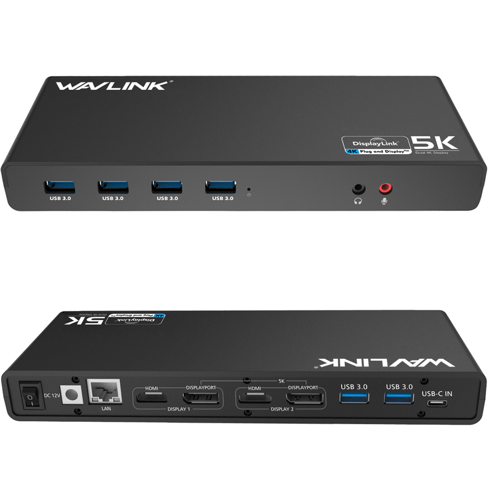 楽天市場】WAVLINK USB-C Ultra 5Kユニバーサルドッキングステーション 
