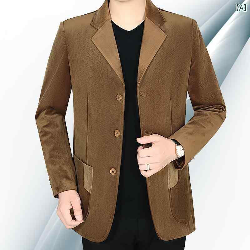 楽天市場】コーデュロイ ジャケット メンズ コットン ビジネス