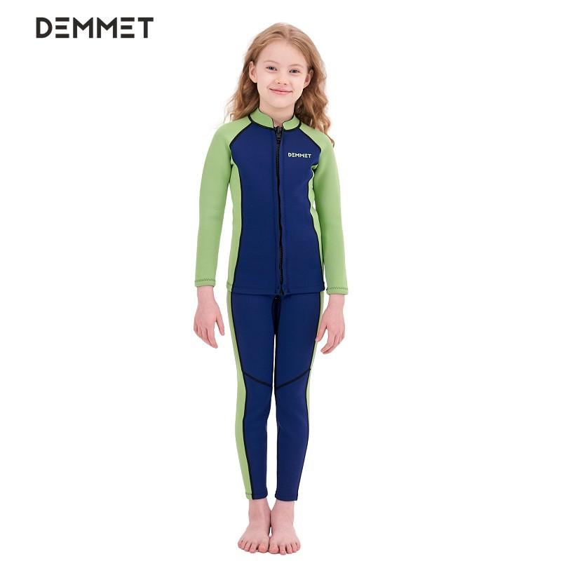 ウェットスーツ 水着 キッズ 子供 レジャー 海 プール 15mm 3mm 男の子 女の子 スプリット トップス ズボン シュノーケリング サーフィン