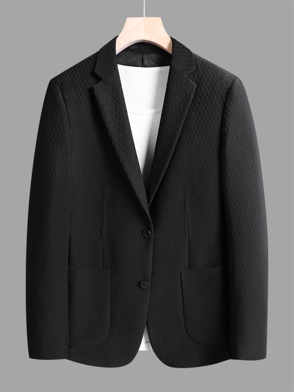 テーラード 上衣 成人男性服 メンズ 心地好い 今めかしい 春 シングル トップス 商行為 か細い 上衣 シングル前胸部 洒落者 色つや立ちはだかる