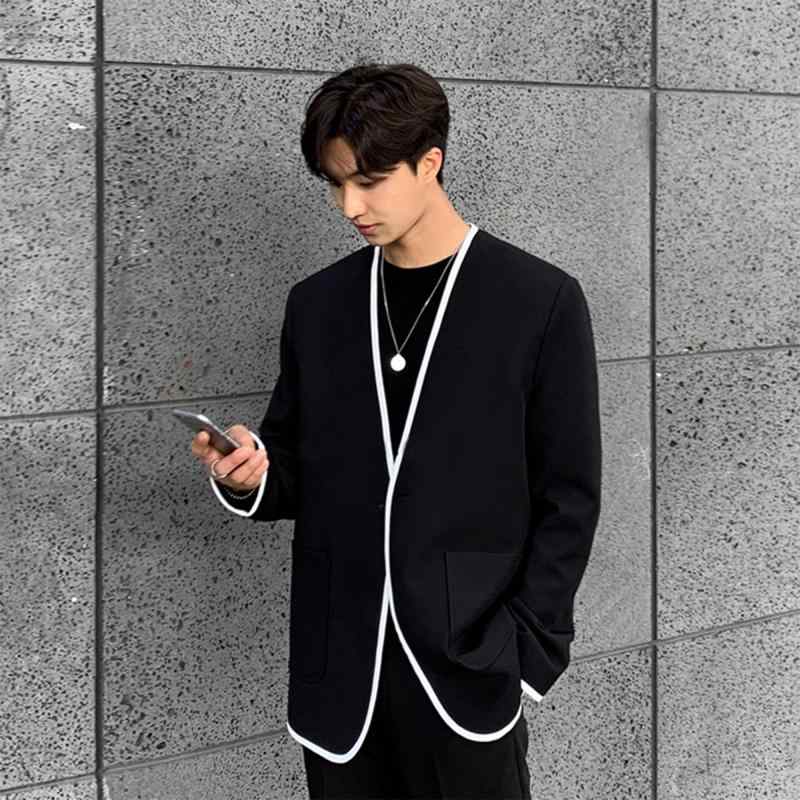 ダメージ デザイン ジャケット 個性的 韓国 メンズ おしゃれ 黒 ダメージ デザイン ジャケット 個性的 韓国 メンズ おしゃれ 黒
