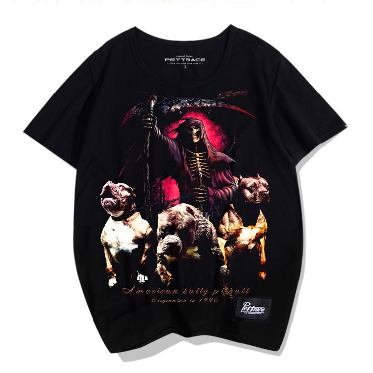 Tシャツ 犬柄 ドッグ 犬 プリント アメリカンレジャー 夏 ラウンドネック 半袖 ゆったり 大きいサイズ