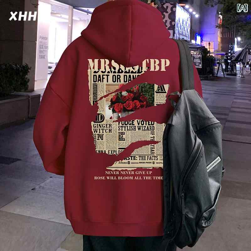 楽天市場】パーカー メンズ フード付き プルオーバー スウェット