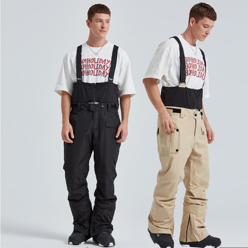 スノボー ファッション ウィンター用品 スポーツウェア メンズ スキー 屋外 スノーボード オーバーオール プロ仕様 防風性 防水 通気性 暖かさ 男性用 サスペンダー パンツ