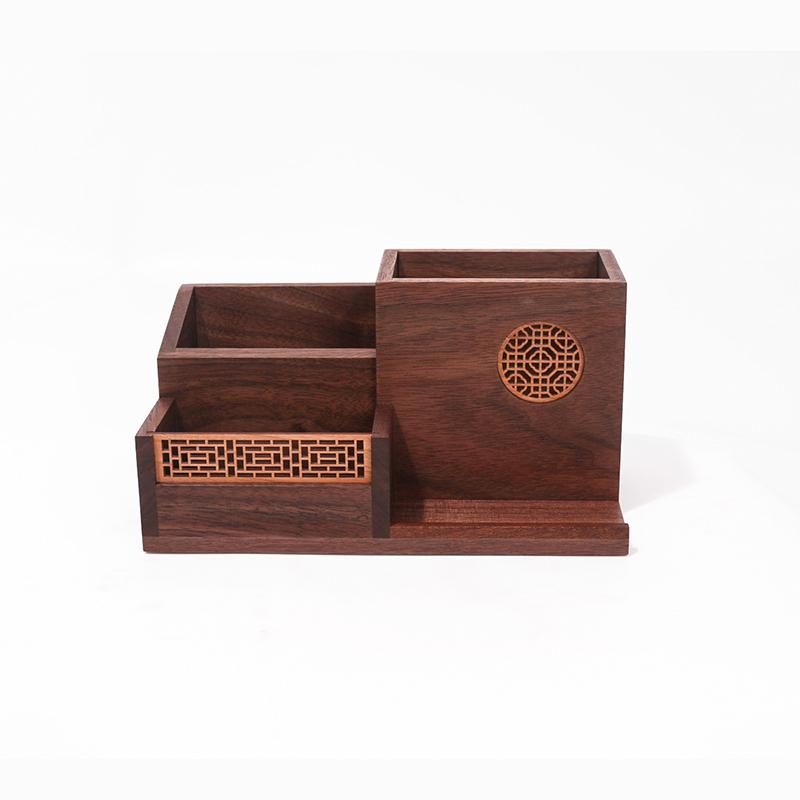 楽天市場】【Jeantopia】Wooden Pen Case（ペンケース）小物入れ 卓上