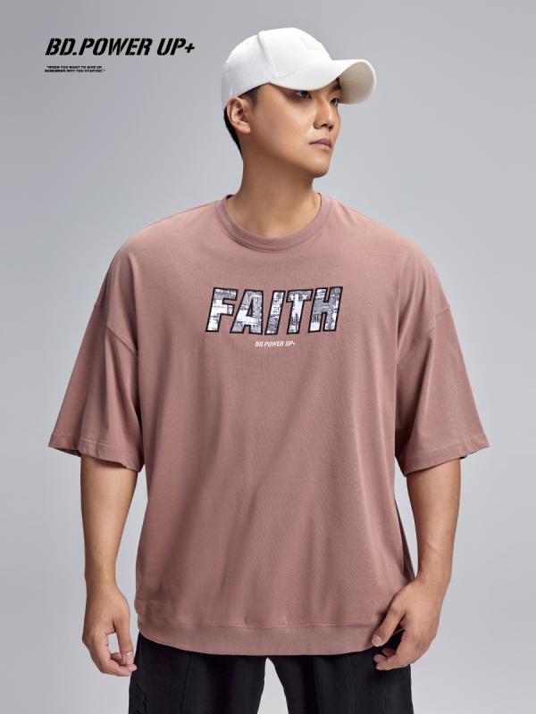 夏 メンズ ゆったり Tシャツ 大きいサイズ 半袖 スポーツ カジュアル ファッション コットン 綿