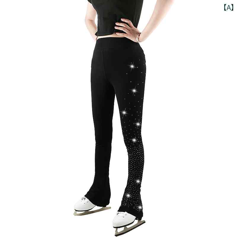 フィギュアスケート パンツ トレーニング 服 子供 パンツ 女の子 大人 スケート 通気性 レディース パンツ 6,822円