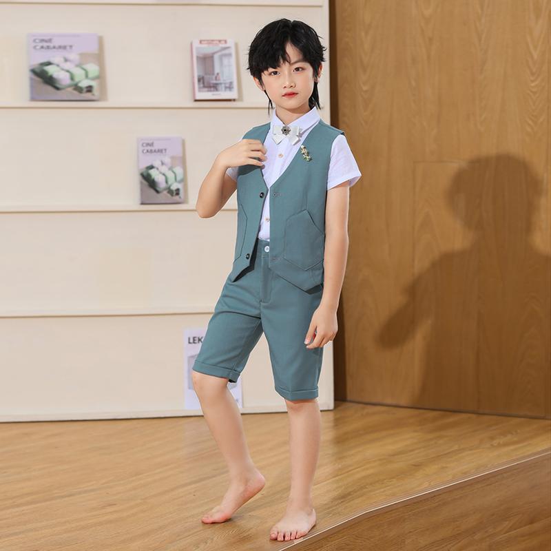子供服 キッズ スーツ 夏 ウェディング コンサート 結婚式 イベント セレモニー フォーマル カジュアル スタイリッシュ パーティー 発表会 クラシック|way-ugo