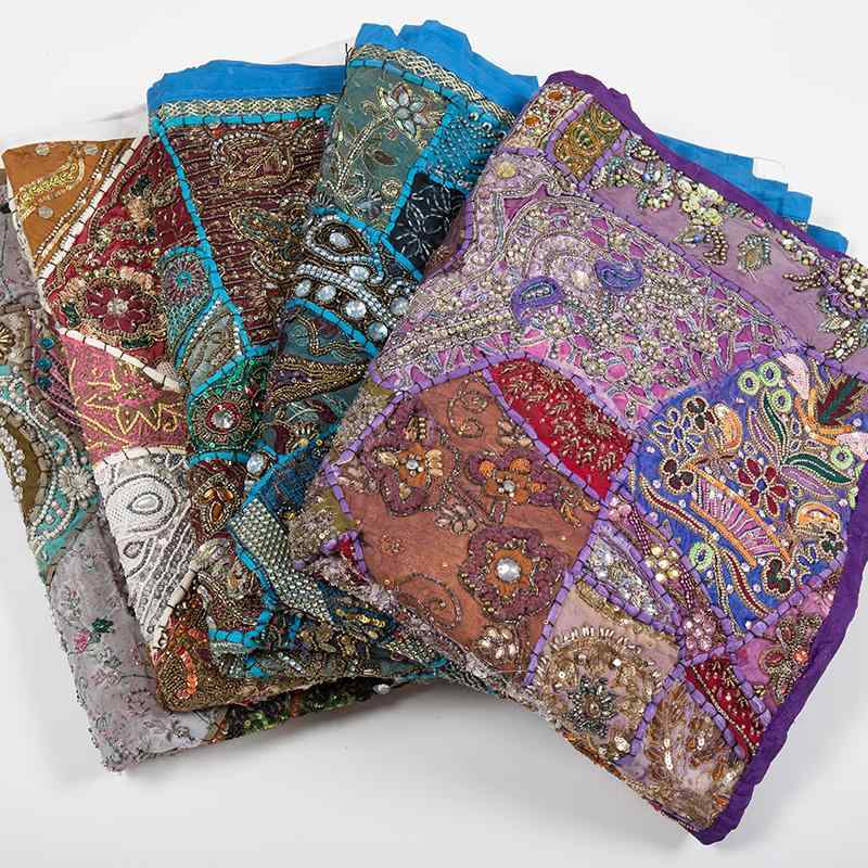 楽天市場】タペストリー インド 刺繍 ビーズ スパンコール 玄関 壁