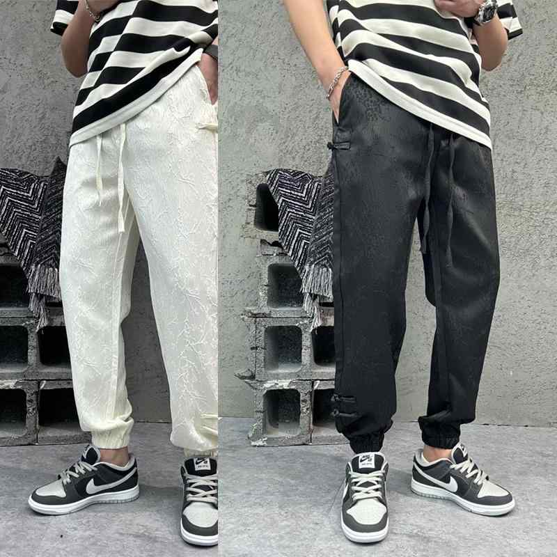 楽天市場】サルエルパンツ メンズ 夏 エスニック 民族風 漢服 大きい