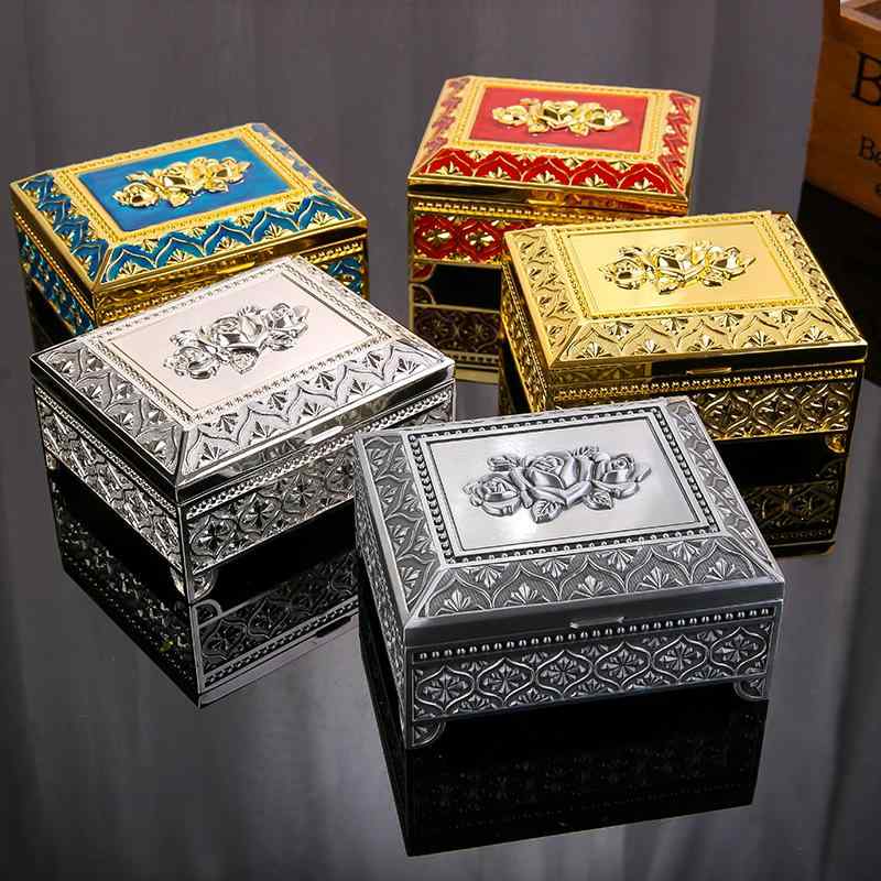 アンティーク　宝石箱　ネックレス吊るせるヴィンテージ　ネックレス掛け　宝石箱 ldl074-1.jpg