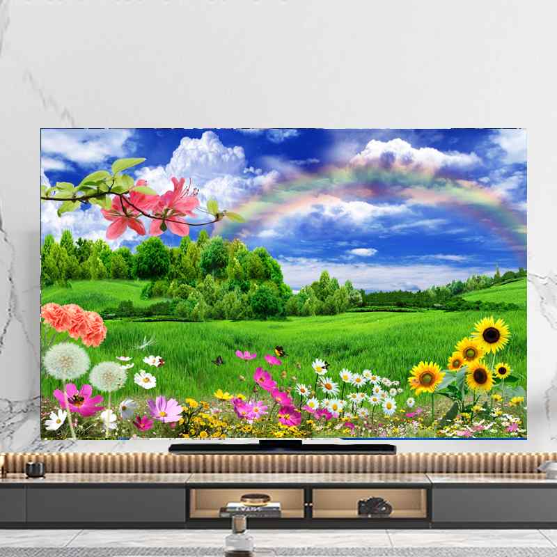 テレビ カバー おしゃれ TV 液晶 モニター 保護カバー シンプル かわいい インテリア 北欧
