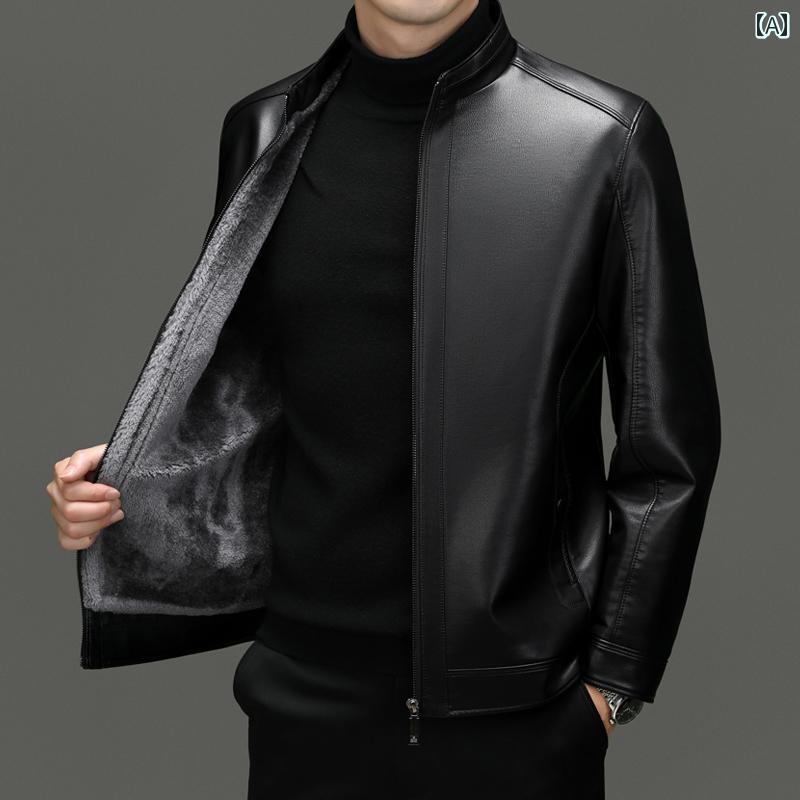 楽天市場】【半額クーポン】メンズラムレザー＆ミンクリバーシブル