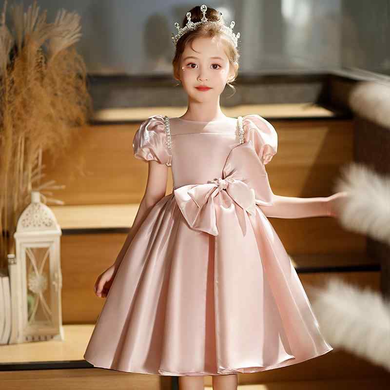ドレス 女の子 キッズ フォーマル 発表会 誕生日 パーティー セレモニー プリンセスライン 上品 個性的 チュール ふんわり 華やか 春夏