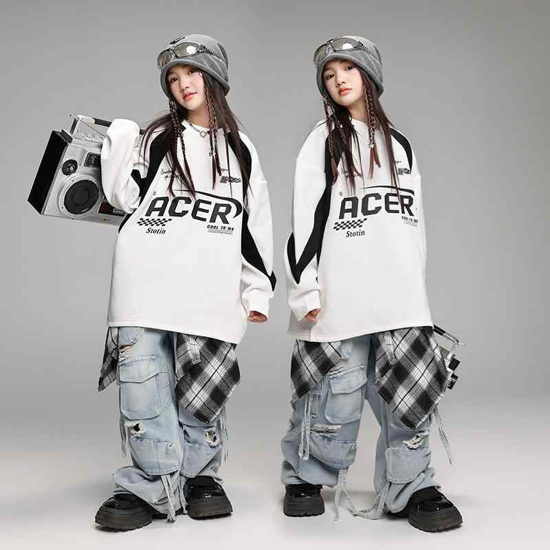 社交ダンスお召しもの キッズ 御坊っちゃん 御嬢さん 御居処跳ねる 表どおり ジーンズズボン下 デニム ゆったり 猥りがわしい 広広としたズボン下 バギーパンツ 心地よい 告げ知らせる会 読み合わせる着 演芸 秋 その他-キッズ・ベビー・マタニティ-キッズファッション