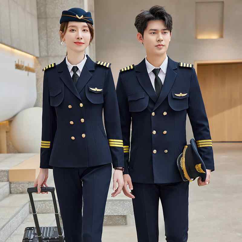 スーツ 男女兼用 航空関係職務 警備 物件管理 楽団 舞台 演奏会 業務用 ビジネス オフィスユニフォーム 作業服 ジャケット パンツ シャツ スリーピース ポリエステル スパンデックス
