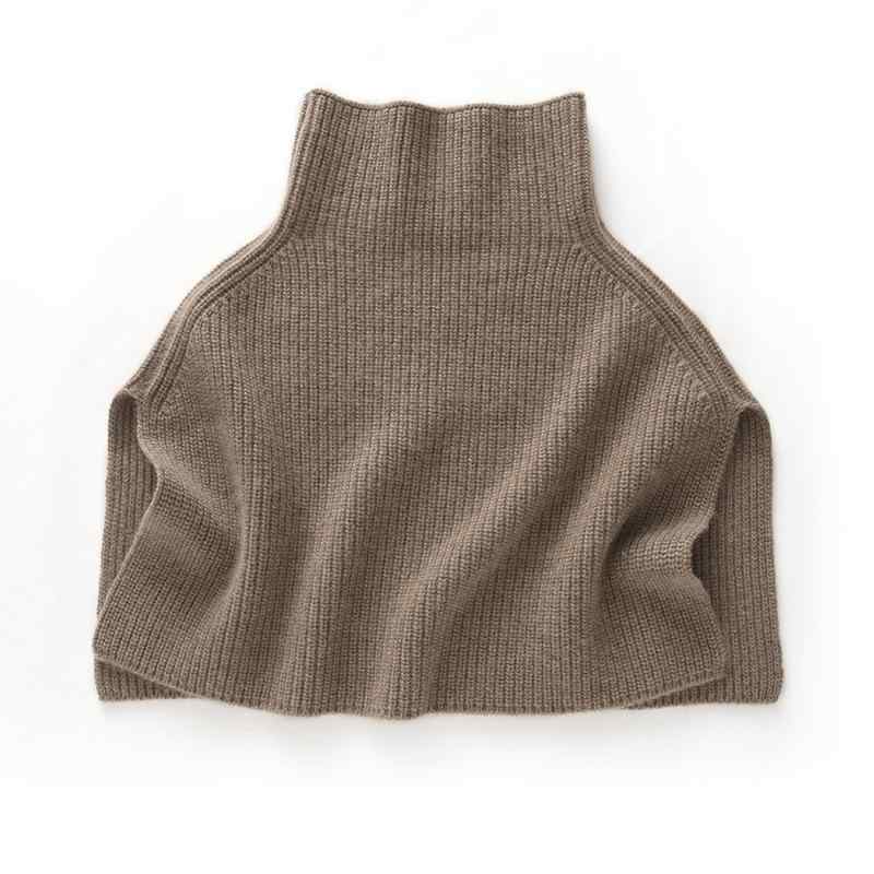 ショール レディース 女性用 カシミヤ100% ニット プルオーバー ポンチョ ケープ 無地 あったか保温 防寒 肩首カバー 秋冬