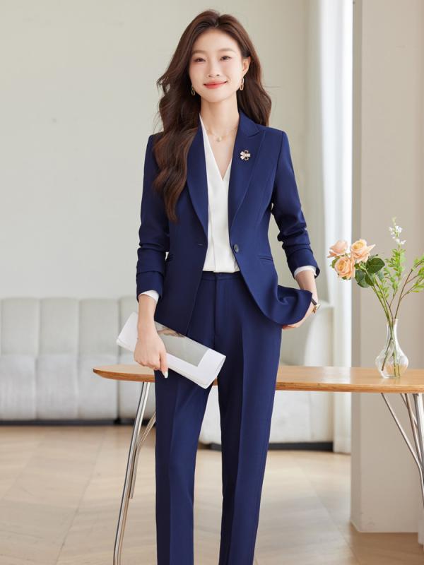 スーツ レディース 長袖 セットアップ ジャケット スカート パンツ オフィス ビジネス 面接 ホテル受付 制服 フォーマル きれいめ エレガント ポリエステル ストレッチ 黒 グレー ネイビー オートミール