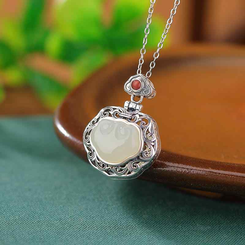 楽天市場】ネックレス 男女兼用 S925 シルバー 純銀 ひょうたん