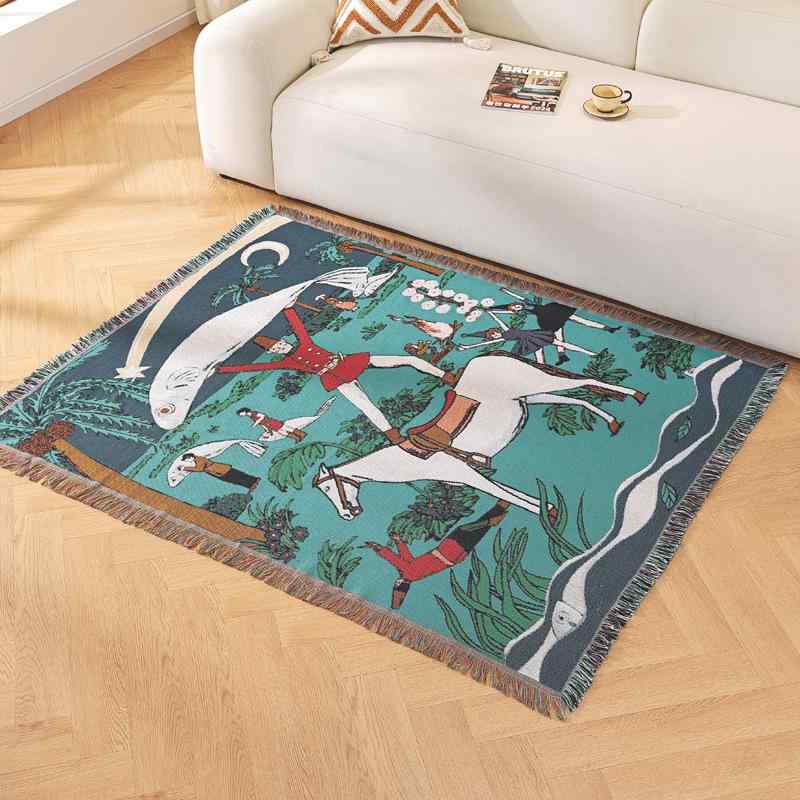 楽天市場】ブランケット ヨークシャテリア ヨーキー 犬 ゴブラン織り