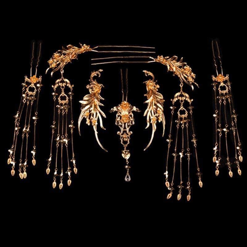 かんざし レディース 髪飾り ヘアアクセサリー ヘッドドレス 手作り 蝶 バタフライ 花モチーフ 新婦 結婚式 ウェディング ブライダル 古風 レトロ アンティーク 和装 チャイナドレス 浴衣 パーティー シンプル エレガント