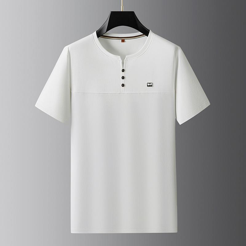 Tシャツ メンズ 大きいサイズ 半袖 クルーネック 綿 コットン ビッグシルエット ゆったり ルーズフィット 普段使い カジュアル 体型カバー 無地 春夏