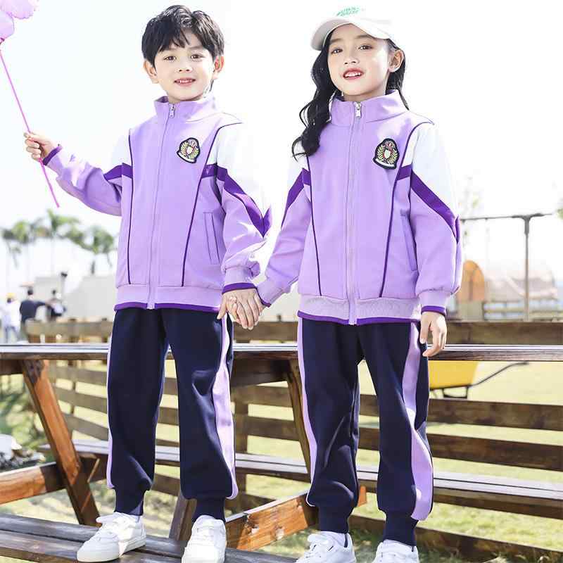 制服 キッズ 男の子 女の子 春秋 幼稚園 小学生 ジュニア スクール風 スポーツウェア 3点セット 上下セット 長袖 パンツ ジップアップ 綿素材 柔らかな肌触り 通学 普段使い 動きやすい 快適