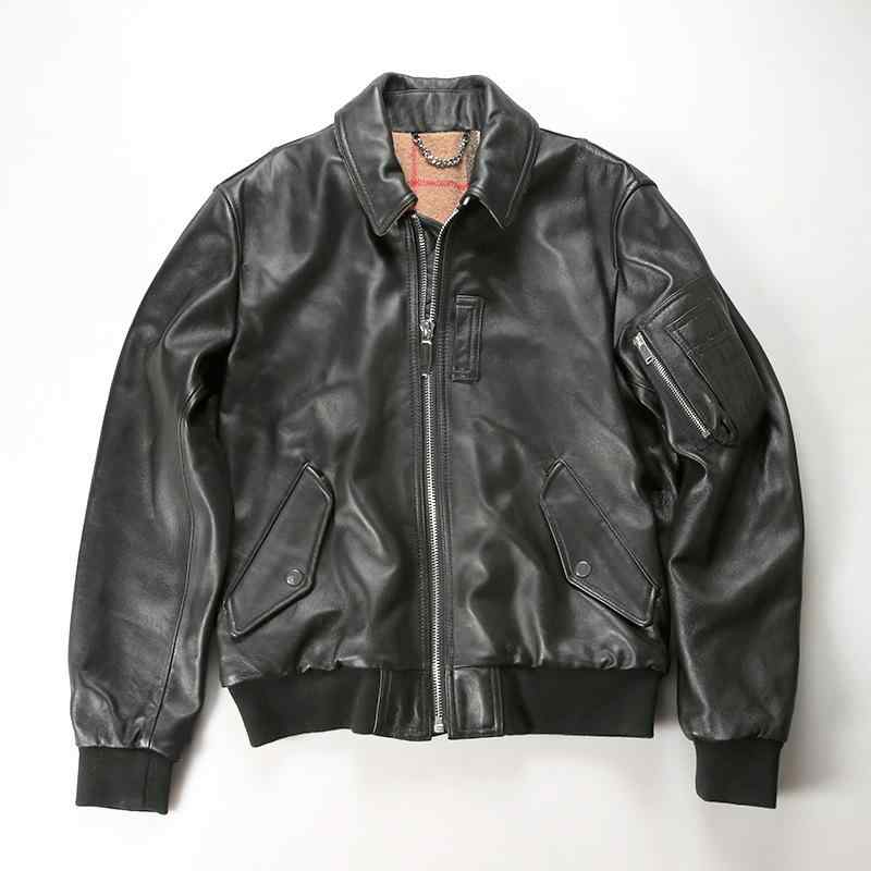 レザージャケット メンズ 男性用 春秋 羊革 ラムレザー 本革 リアルレザー シングルライダース スタンドカラー イタリアンデザイン ストリートファッション トレンド 香港スタイル 原宿系 クール ワイルド ブラック グリーン