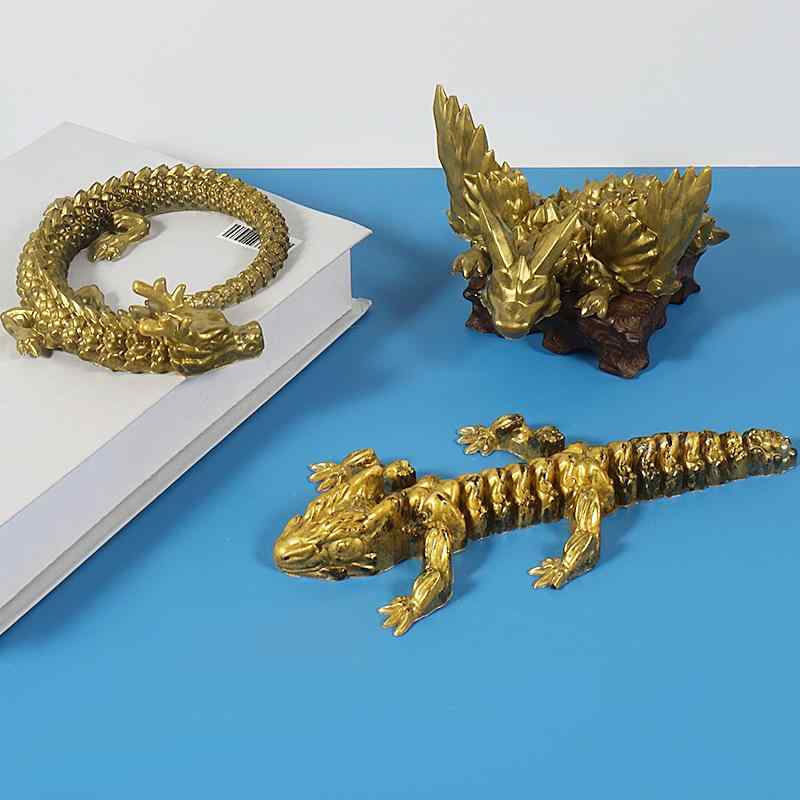 シリコンモールド 3D 立体 ドラゴン 東洋龍 西洋龍 鱗 トカゲ 結晶クラスター キャンドル レジンクラフト ハンドメイド DIY