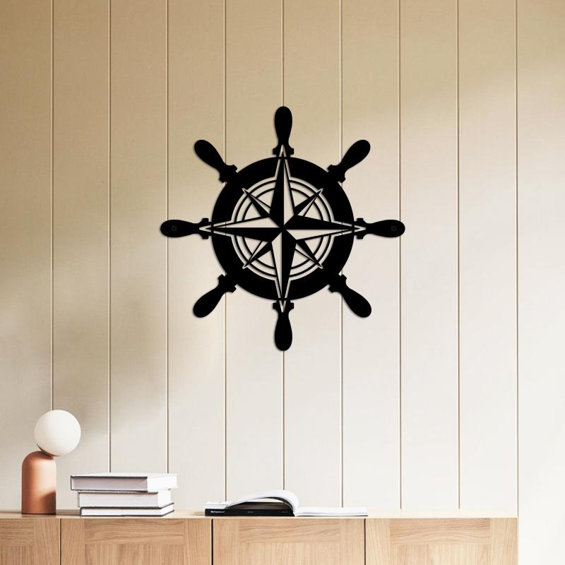 ハンドベアリングコンパス　インテリア装飾品　羅針盤 楽天市場】サンデルコンパスと ハンドクラフト製 木製ボックス付き置物