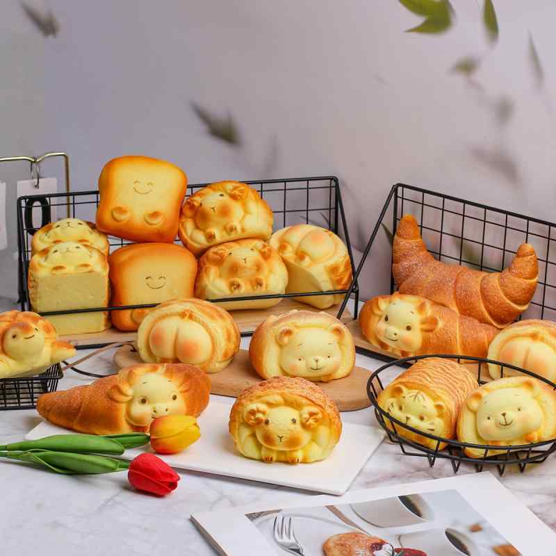 楽天市場】パン スクイーズ ボールチェーン 全12種 ふんわりリアルお