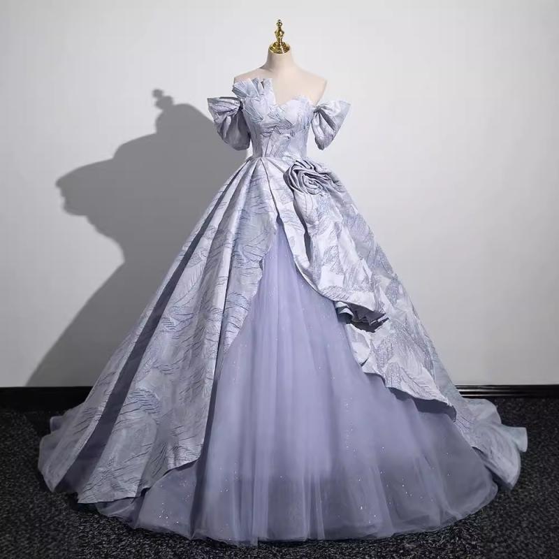 ドレス レディース スモーキーブルー サテン エレガント 高級感 イブニングドレス ロング丈 パーティー 結婚式 二次会 発表会 成人式 お呼ばれ