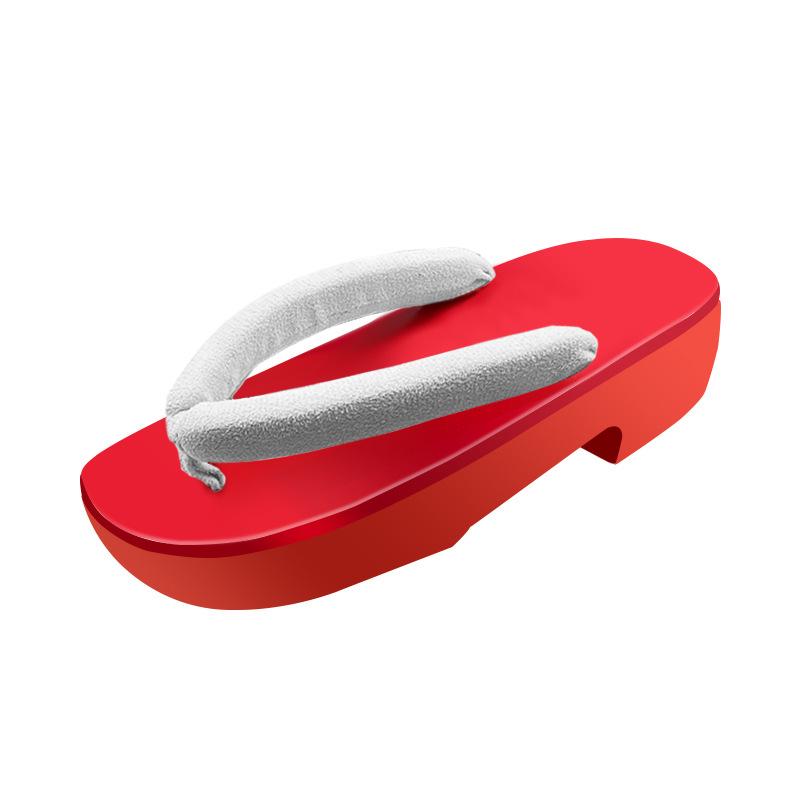 下駄 レディース 女性用 厚底 ハイヒール 和風 和柄 花魁 芸妓 陰陽師 舞姫 浴衣 着物 和装 コスプレ イベント 祭り 涼しい 快適 PUレザー 春夏画像