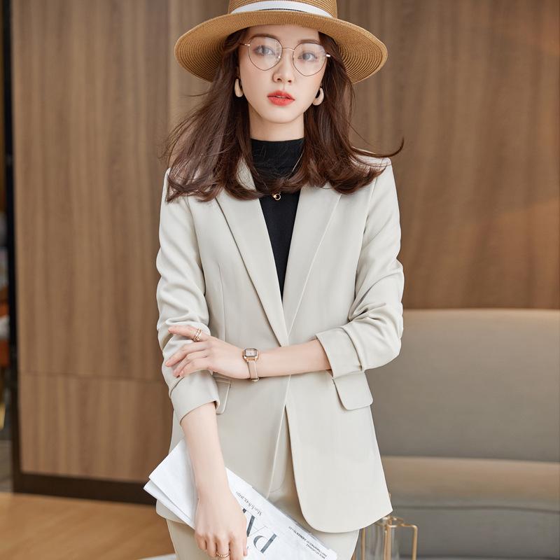 スーツ レディース 女性用 秋冬 ビジネス オフィス 通勤 セットアップ ジャケット パンツ 上品 エレガント きれいめ ストレッチ ポリエステル混紡