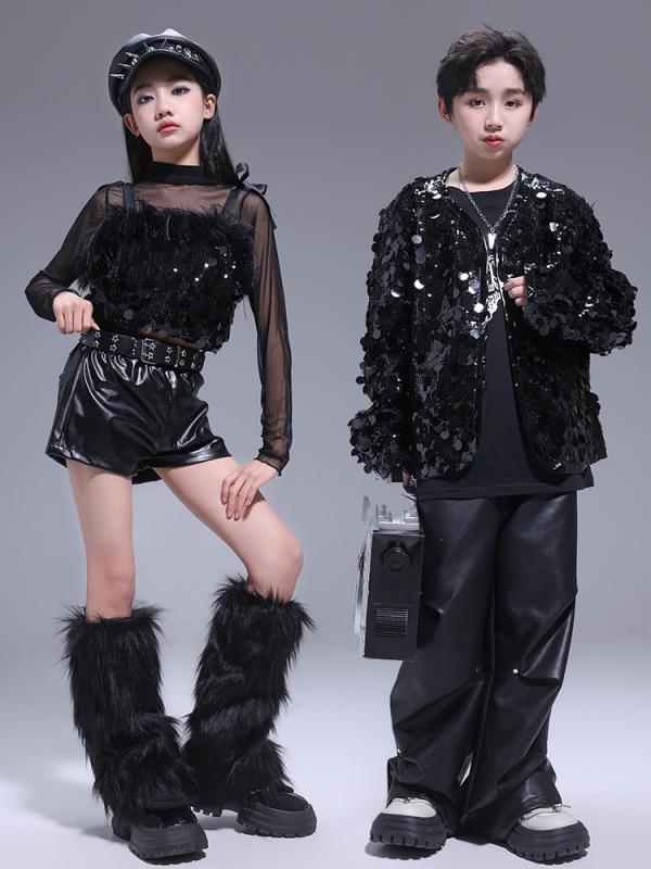 キッズ ガールズ ズージャー社交ダンス 御召しもの 韓国風 今めかしい セットアップ 綿織物 ヘソ出し 遊撃手丈トップス 貯蔵タンクとっ始め スウェットパンツ 上下仕掛ける 告げ知らせる会 上演 訓練を受ける着
