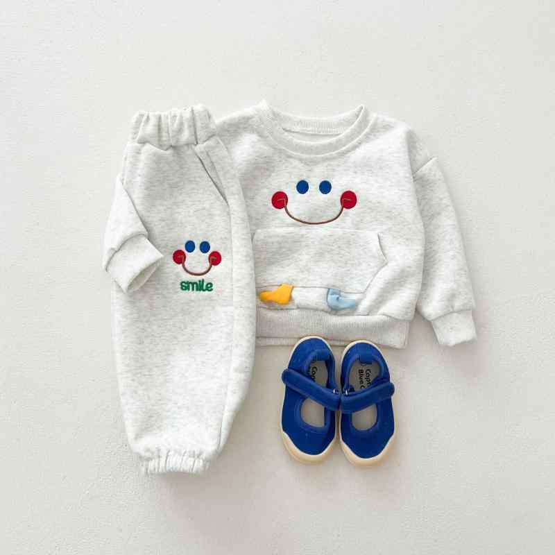スウェット 女の子 ベビー キッズ コットンブレンド カジュアル 上下2点セット 長袖 ジョガーパンツ ソフトタッチ 春秋 普段使い 部屋着 お出かけ