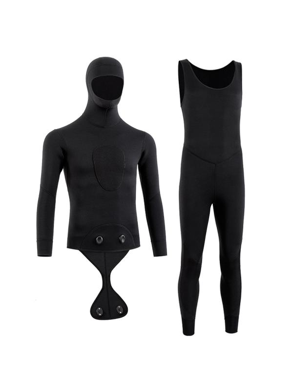 ウェットスーツ 男女兼用 長袖 3mm 5mm フルスーツ 保暖 防寒 紫外線防止 ダイビング シュノーケリング サーフィン マリンスポーツ｜way-ugo