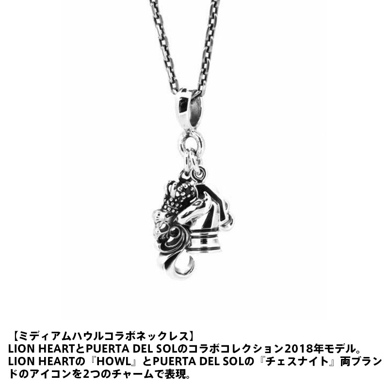 LION HEART K18 ゴールドハウルペンダント ネックレス 18金 中古品 www