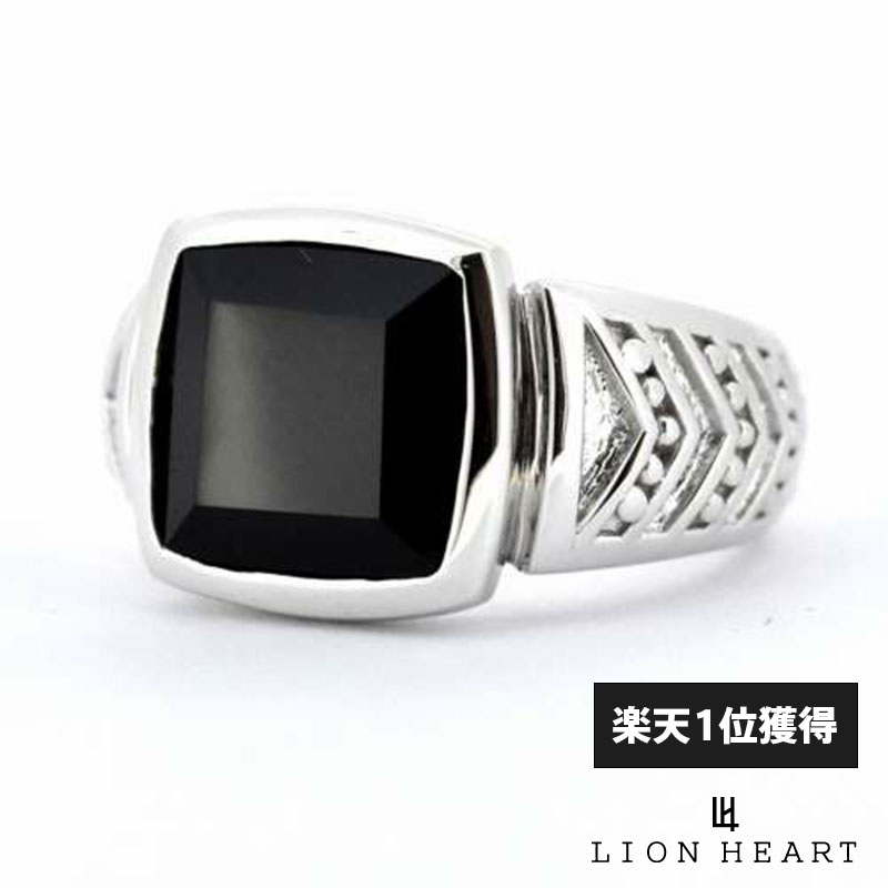 【値下げしました】シルバー950.925 ブラックオニキス　ライオンハート 値下げしました】シルバー950.925 ブラックオニキス ライオン