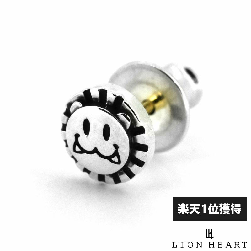 LION HEART シルバーピアス LEO LEO”スタッズピアス(nyah)/シルバー925 | ライオンハート(LION