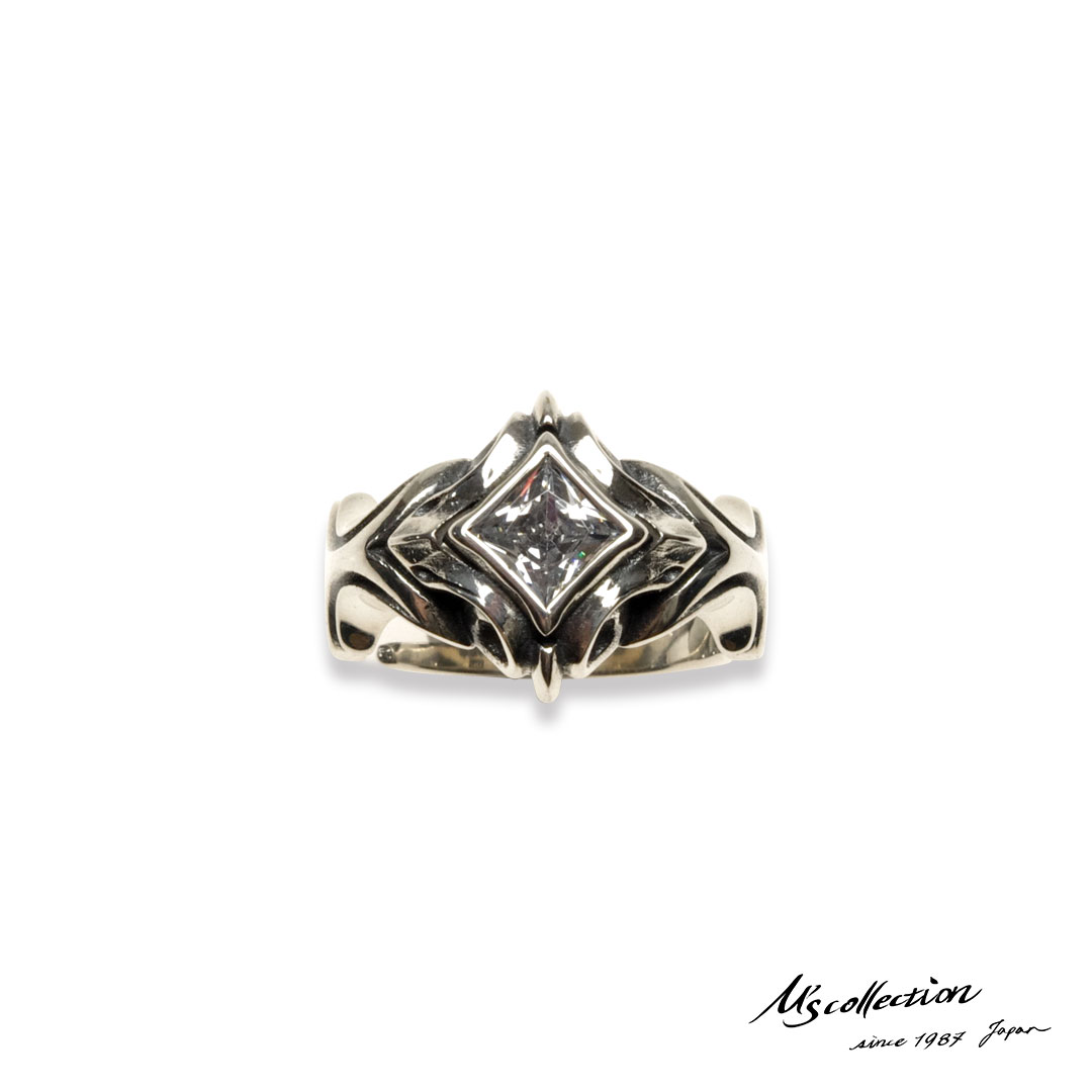 【最終値下げ!!】M's collection オニキス・シルバーリング箱付 楽天市場】エムズコレクション(M's collection)オニキス リング