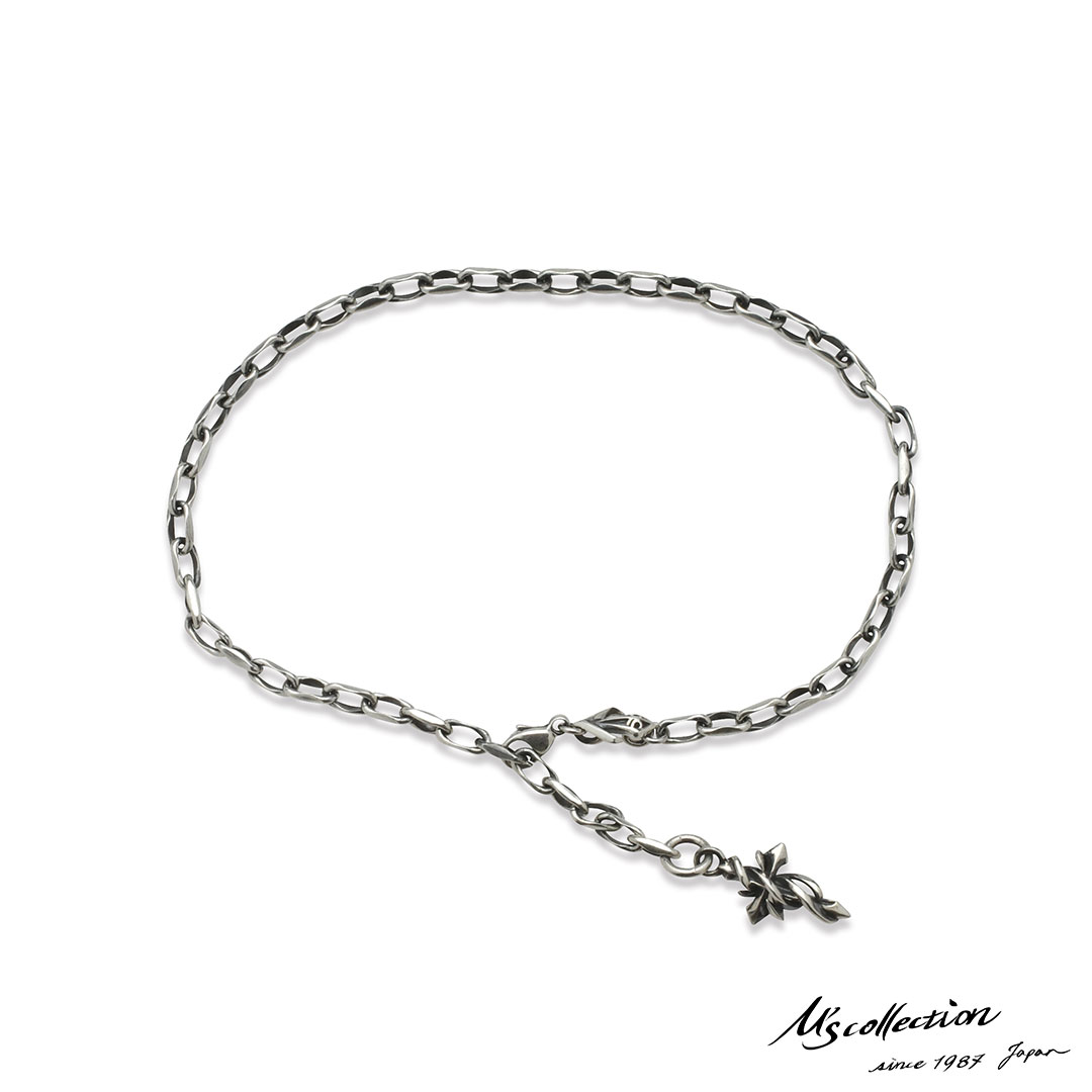 Seal限定商品 エムズコレクション テンタクルス クロス 2way アンクレット ブレスレット シルバー925 十字架 メンズ ブランド 初回限定 Thealtahotel Com