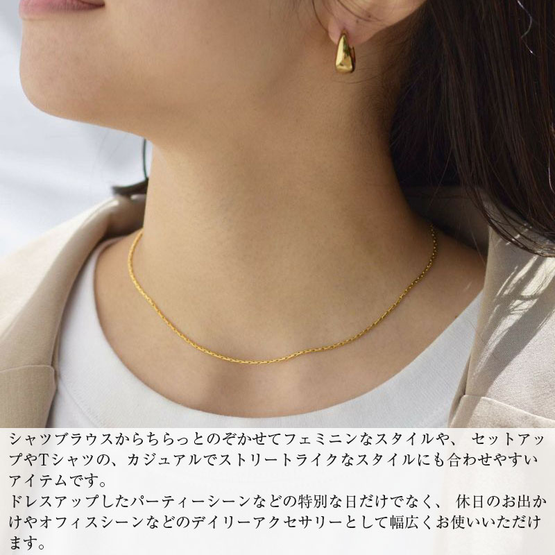 エルエイチエムイー Lhme ライオンハート 100 Pure スネークチェーン だけ のみ チョーカー ネックレス サージカルステンレス ゴールド レディース ブランド Letempslev K7a Com